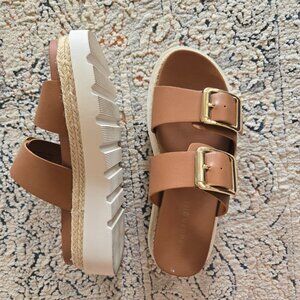 Madden Girl platform sandals sz 7.5